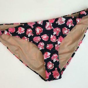 J.Crew $48 Side-Knot Bikini Bottom Rose H7646